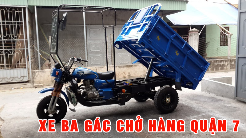 xe ba gác chở hàng quận 7